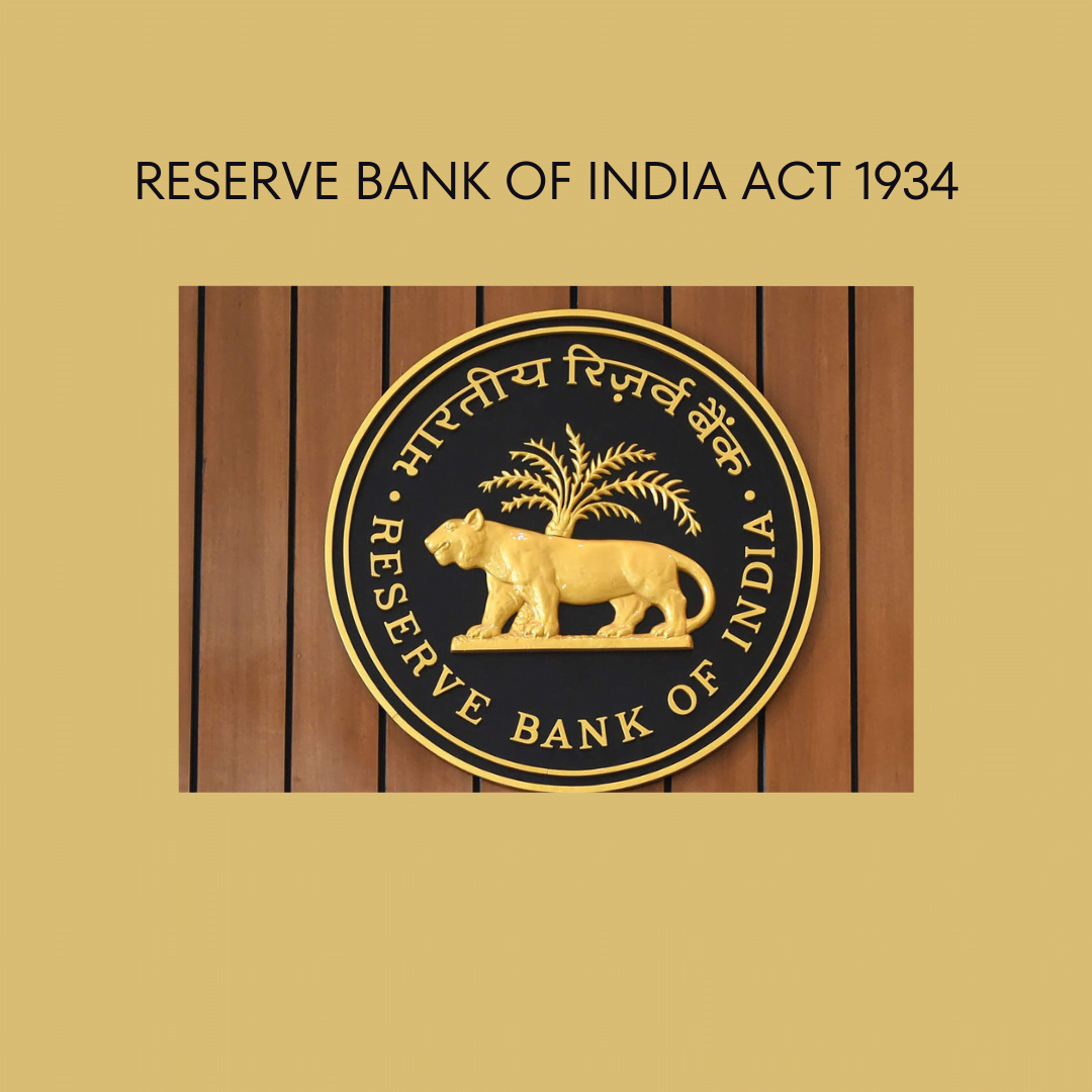 Understanding The Rbi Act 1934 Bankopedia 9419