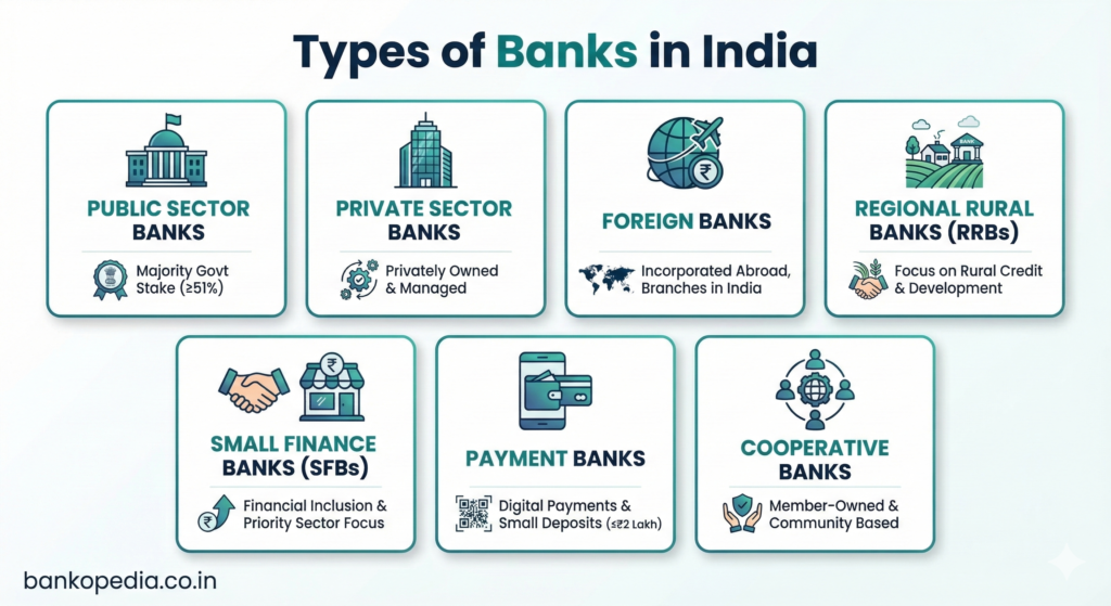 Indian Banking System — Complete Guide 2026 2 Indian Banking System Classification Chart