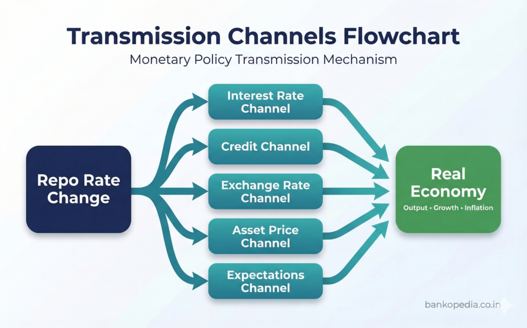 Transmission Channels Repo Rate Change Infographic